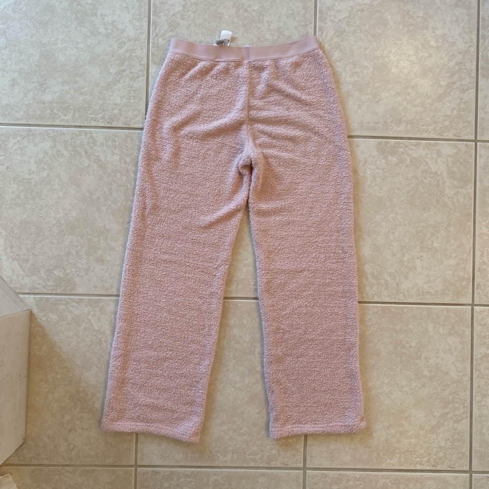 Pink Fuzzy CK1 Lounge Pants - size S - like new - Picture 5 of 7